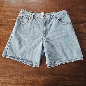 Levi's Womens Denim Shorts Size 12 90s Style